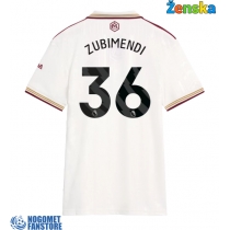 Arsenal Martin Zubimendi #36 Rezervni Dres za Ženska 2025-26 Kratak Rukav